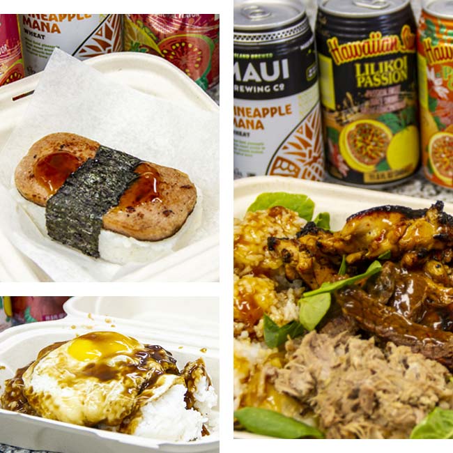 Hawaiian BBQ catering menu items at Maui Bus Stop Fort Walton Beach restaurant and bar Hawaiian BBQ catering menu items at Maui Bus Stop Fort Walton Beach restaurant and bar